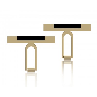 Shaun Black Onyx & Diamond Cufflinks